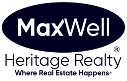MaxWell Heritage Realty logo Where Real Estate Happens restricted